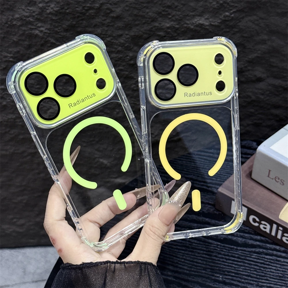 For Magsafe Clear Bumper Lens  - Clear Shockproof Bumper Case review and price