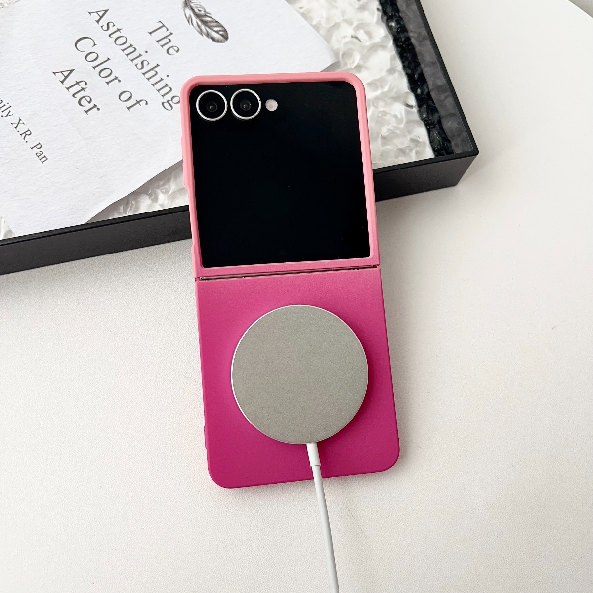 Gradient Liquid Silicone Soft  - Liquid Silicone Magnetic Phone Case review and price