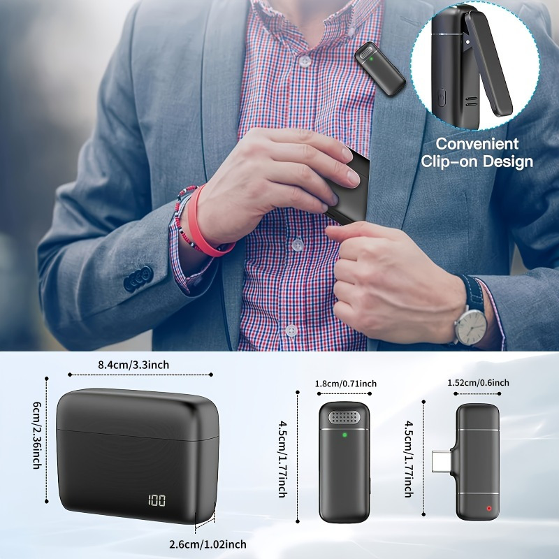 Wireless Lavalier Microphone w - Phone Cases review and price