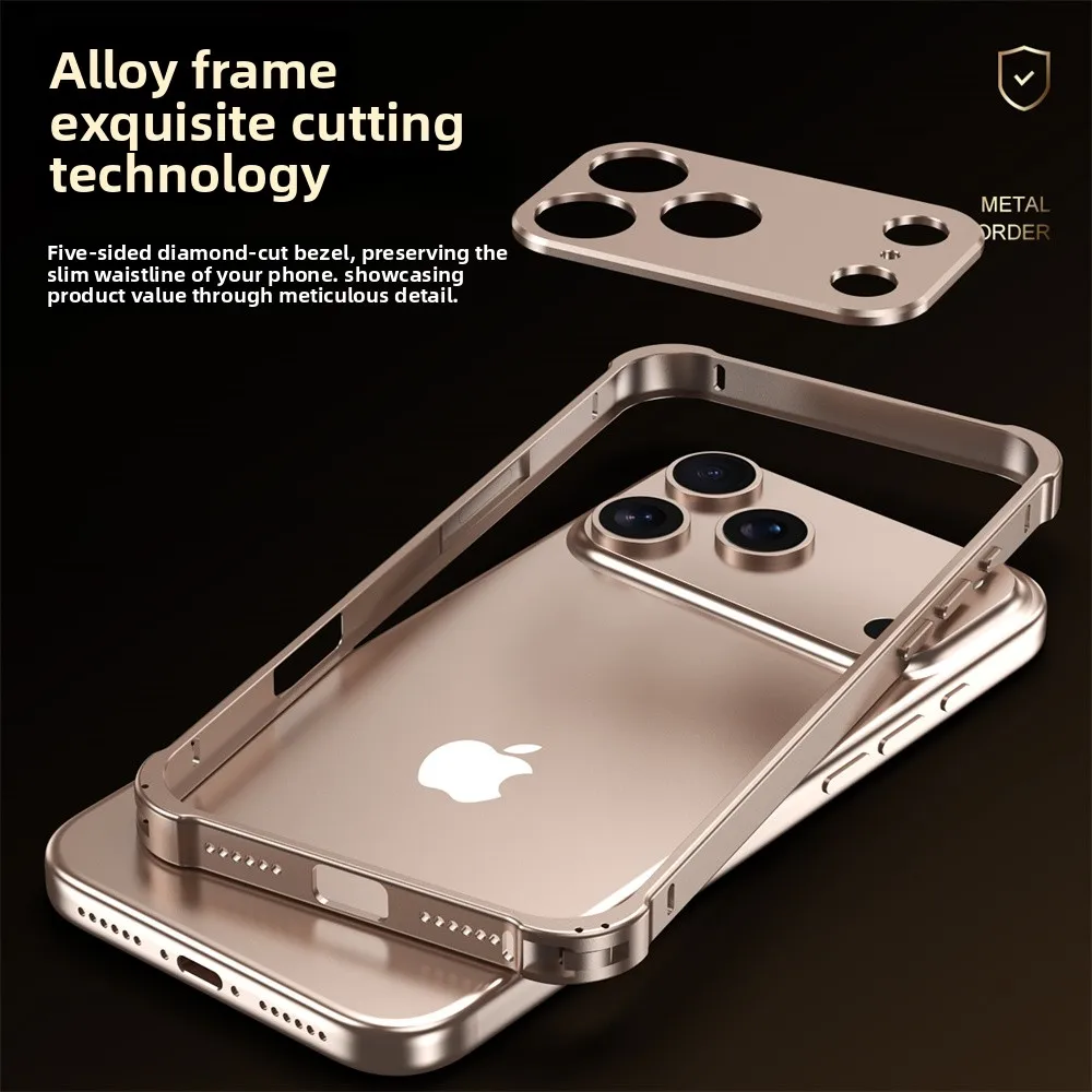Original Colour Aluminum Alloy - Metal Bumper Aluminum Frame Case review and price