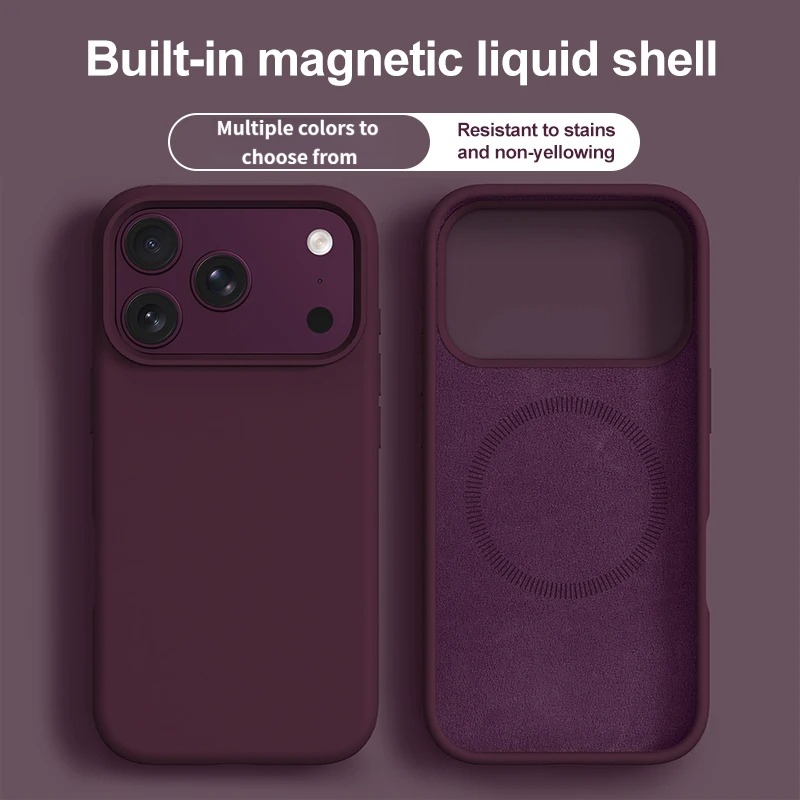 Original Liquid Silicone Magn - Liquid Silicone Magnetic Phone Case review and price