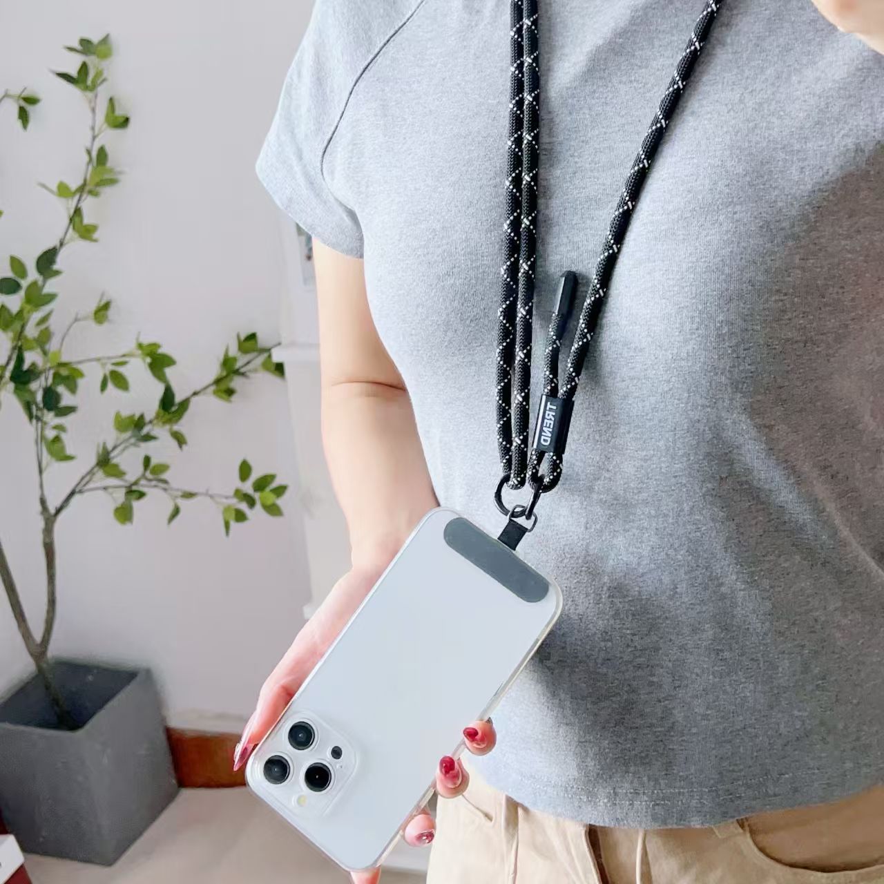 Adjustable Fashion Anti Loss P - Crossbody Lanyard Neck Strap Case review and price